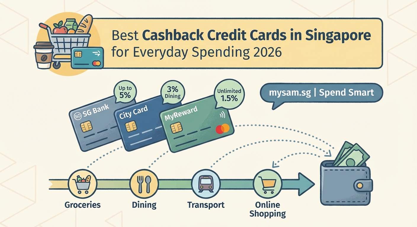 Best Cashback Credit Cards in Singapore for Everyday Spending 2026 - Illustration 1