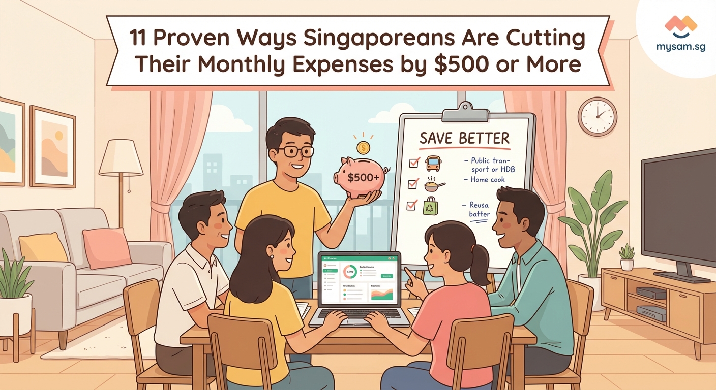 11 Proven Ways Singaporeans Are Cutting Their Monthly Expenses by $500 or More - Illustration 2
