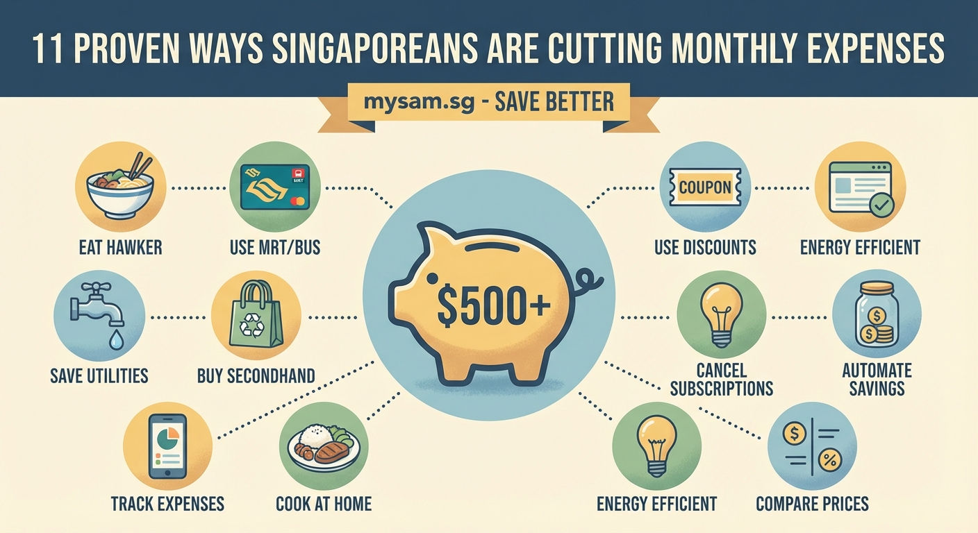 11 Proven Ways Singaporeans Are Cutting Their Monthly Expenses by $500 or More — 1