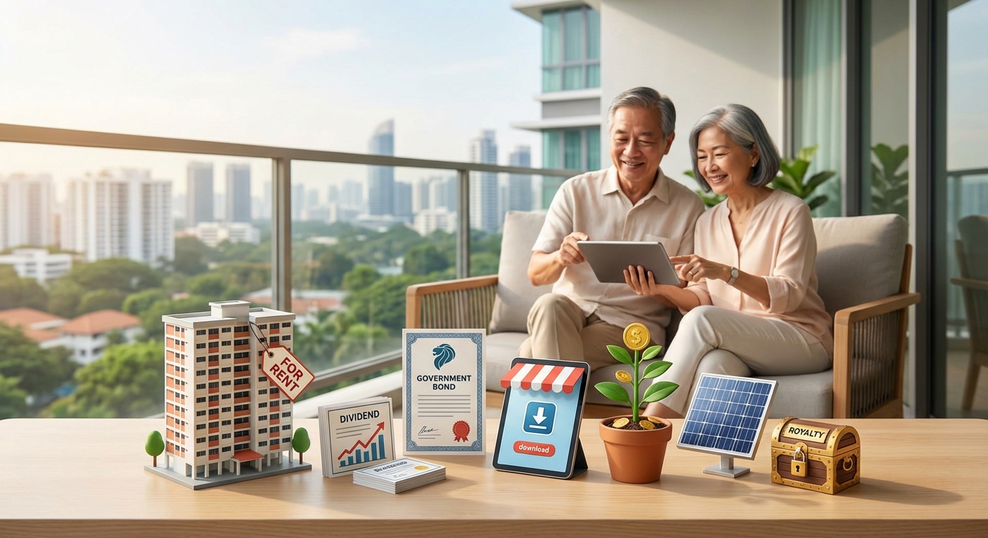 7 Passive Income Streams Singaporean Retirees Can Start Today