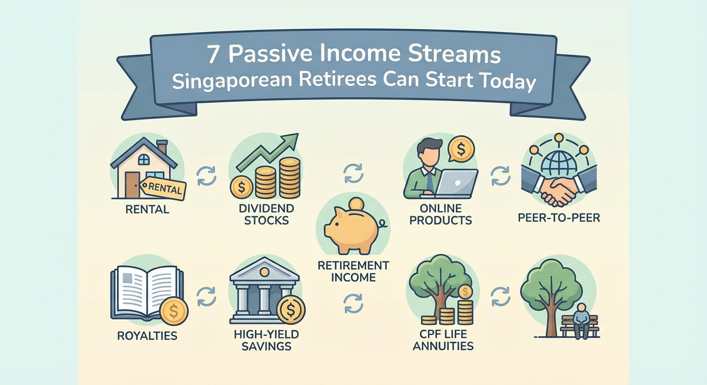 7 Passive Income Streams Singaporean Retirees Can Start Today - Illustration 1