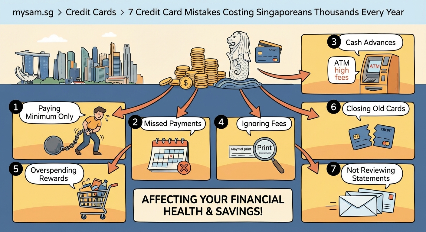 7 Credit Card Mistakes Costing Singaporeans Thousands Every Year - Illustration 2
