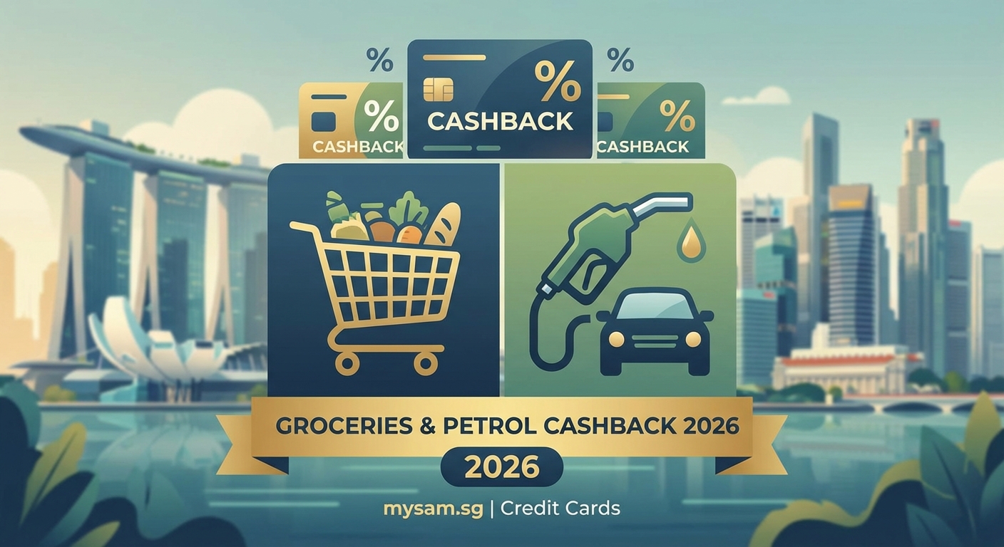 Which Singapore Credit Cards Offer the Best Cashback for Groceries and Petrol in 2026? - Illustration 1