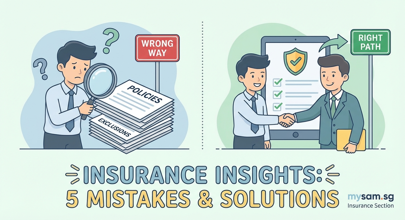 5 Common Insurance Mistakes Singaporeans Make (And How to Avoid Them) - Illustration 2
