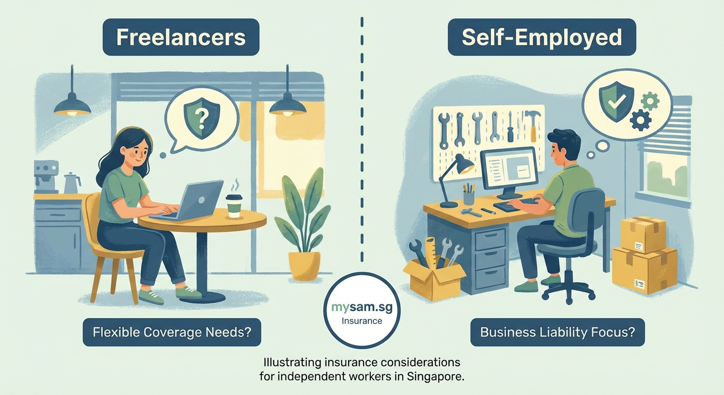 Do Freelancers and Self-Employed Workers Need Different Insurance in Singapore? - Illustration 4