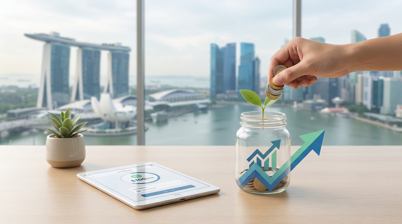 How to Start Investing in Singapore with Just $100 a Month