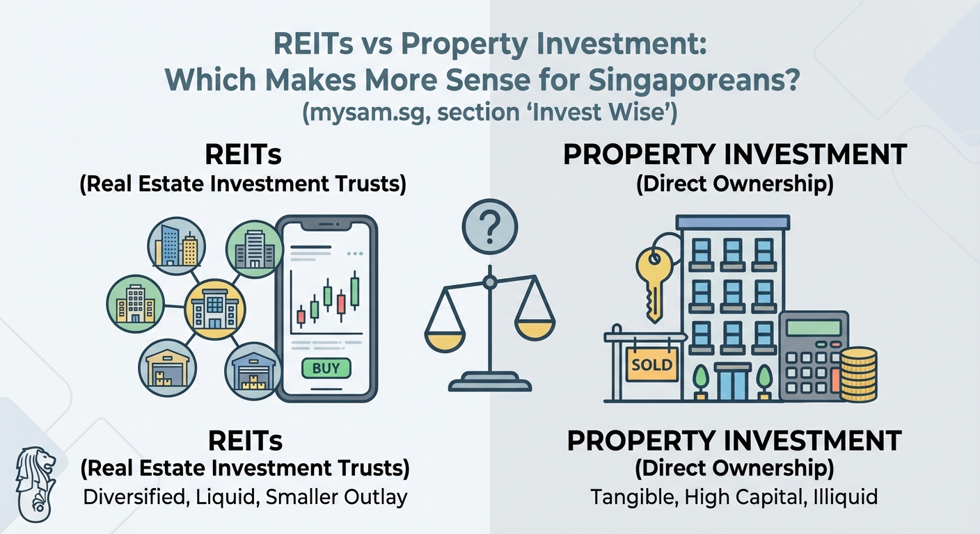 REITs vs Property Investment: Which Makes More Sense for Singaporeans? — 2