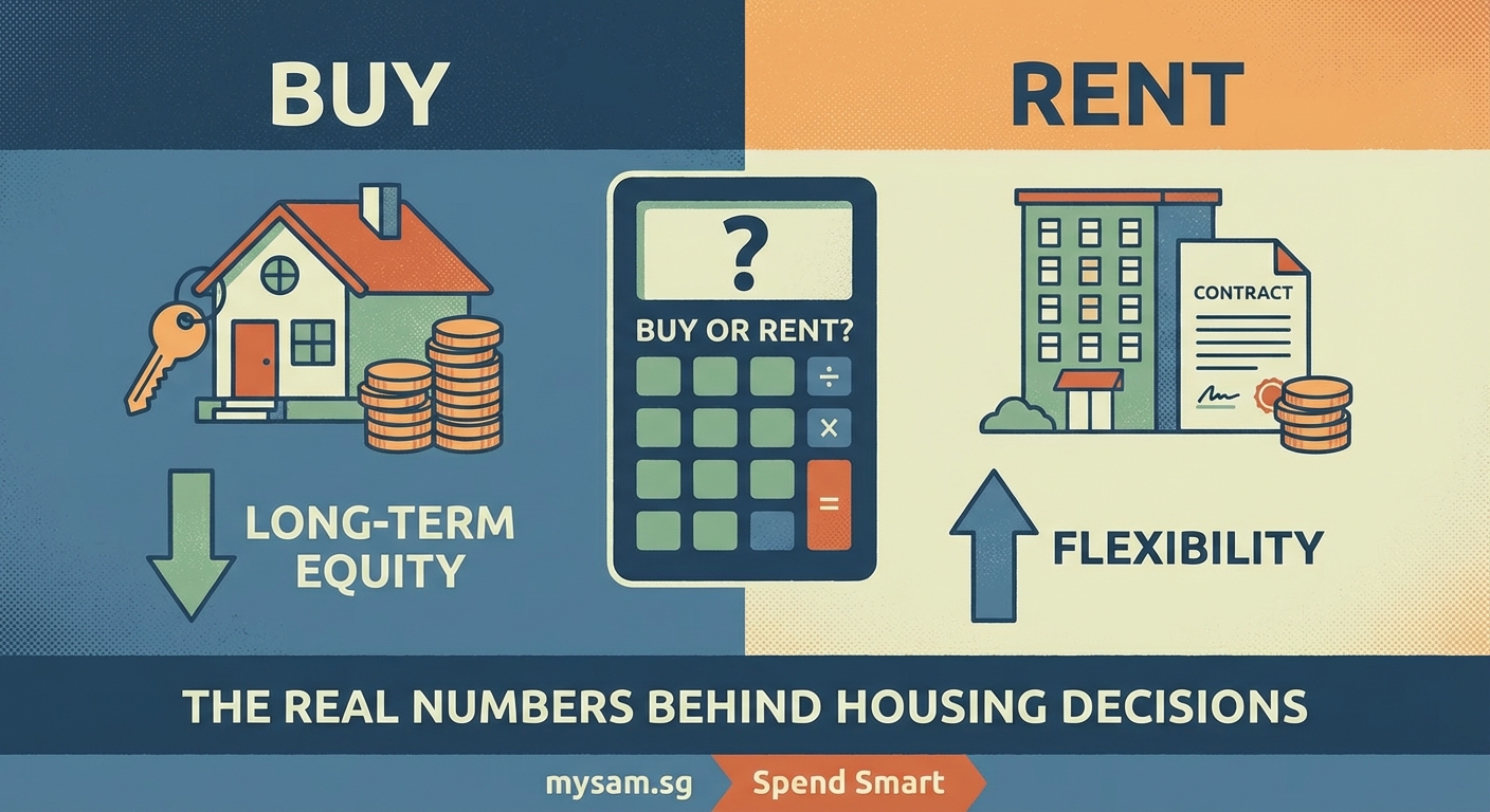Should You Buy or Rent in Singapore? The Real Numbers Behind Housing Decisions — 1