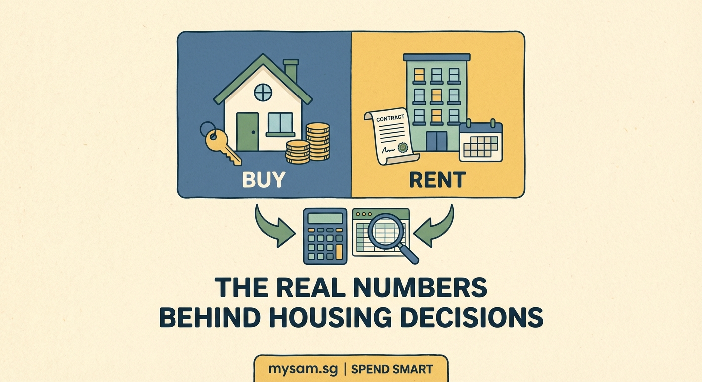 Should You Buy or Rent in Singapore? The Real Numbers Behind Housing Decisions — 2