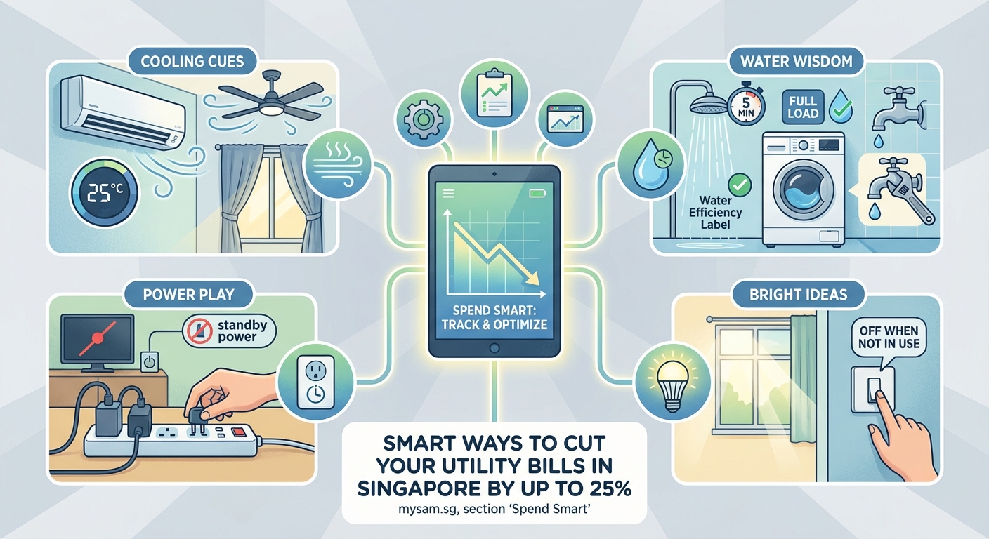 Smart Ways to Cut Your Utility Bills in Singapore by Up to 25% — 1