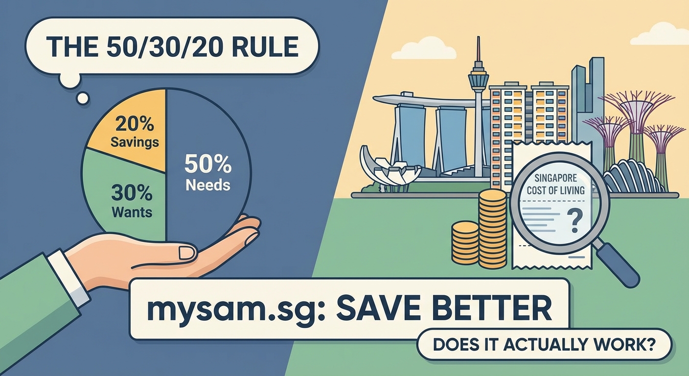 The 50/30/20 Budget Rule: Does It Actually Work for Singapore's Cost of Living? — 2