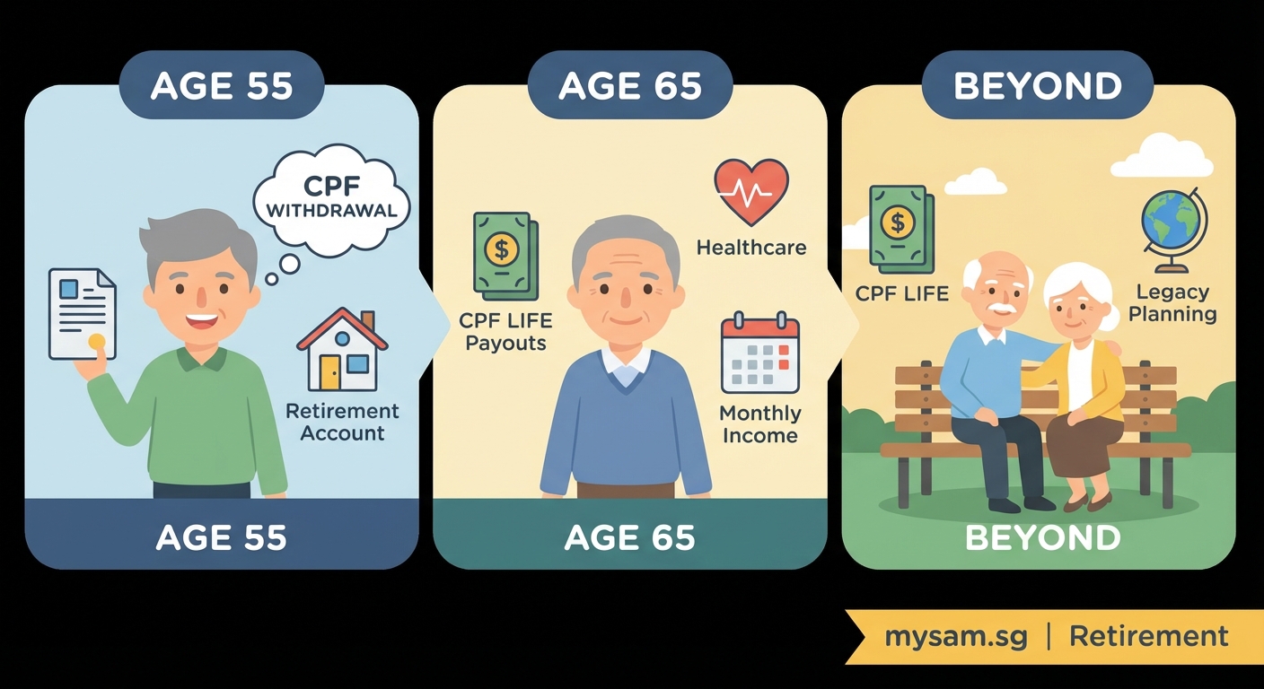What Happens to Your CPF When You Turn 55, 65, and Beyond? — 1