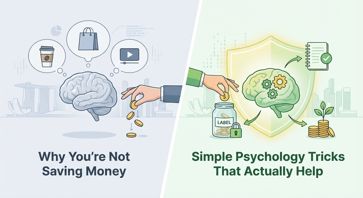 Why You're Not Saving Money (And the Simple Psychology Tricks That Actually Help)