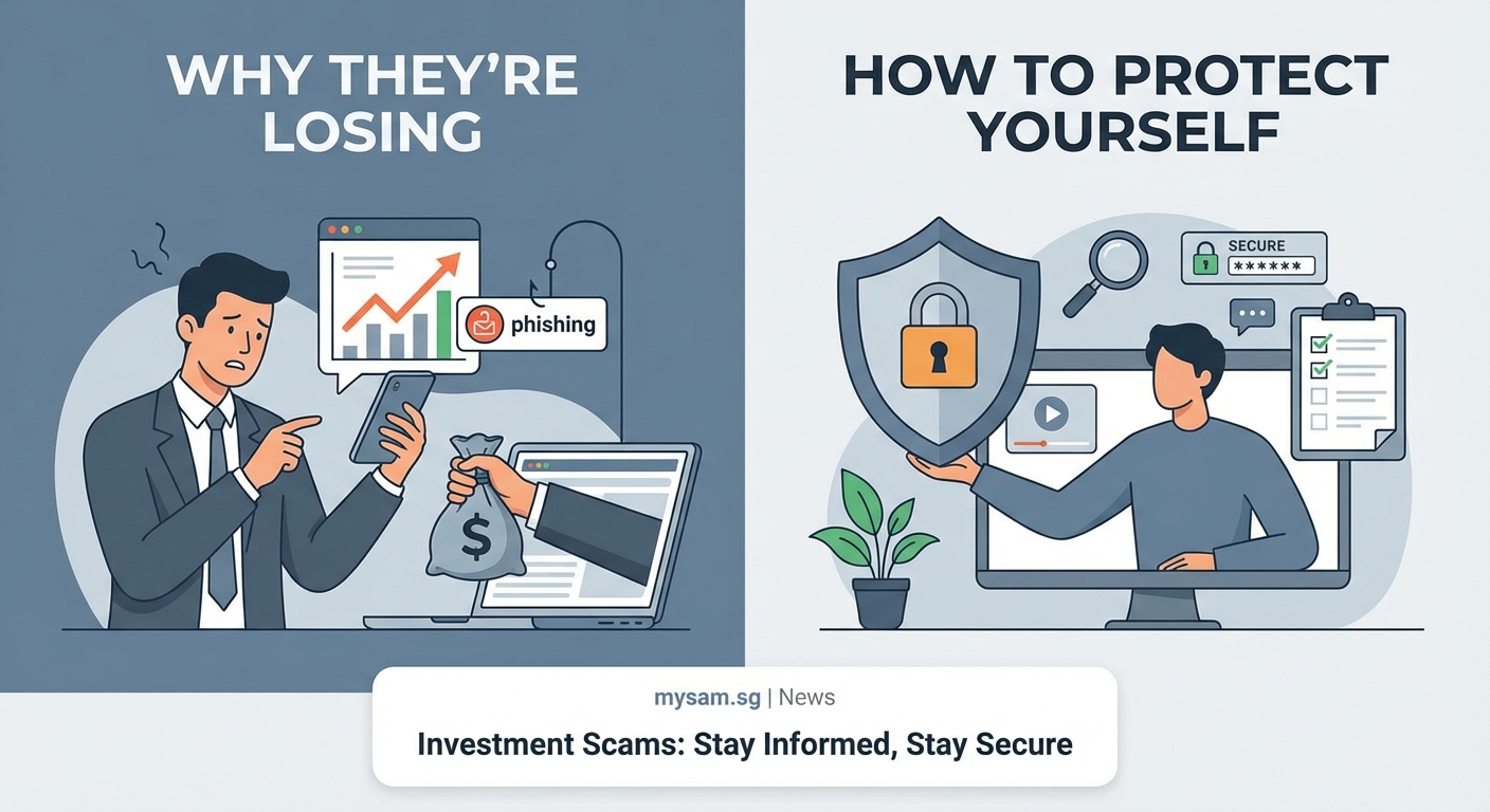 Why More Singaporeans Are Losing Money to Investment Scams and How to Protect Yourself - Illustration 1